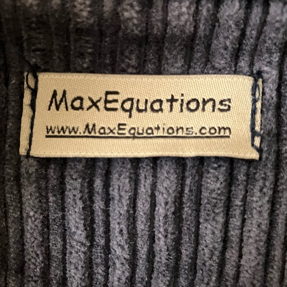 MaxEquations Art Wear Purple Coat. Plus Size. - Picture 4 of 8